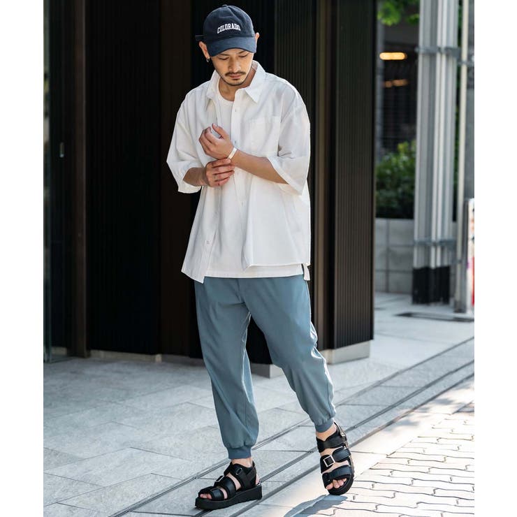 接触冷感 ジョガーパンツ ストレッチ | Rocky Monroe | 詳細画像31 