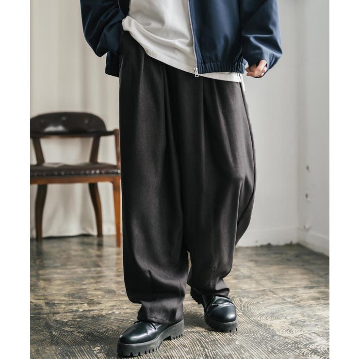 バルーンパンツ ワイド 2タック | Rocky Monroe | 詳細画像19 