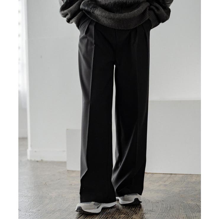 ワイドスラックス バックシャーリング ストレッチ | Rocky Monroe | 詳細画像3 