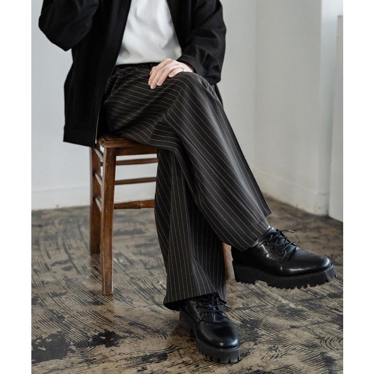 ワイドスラックス バックシャーリング ストレッチ | Rocky Monroe | 詳細画像22 