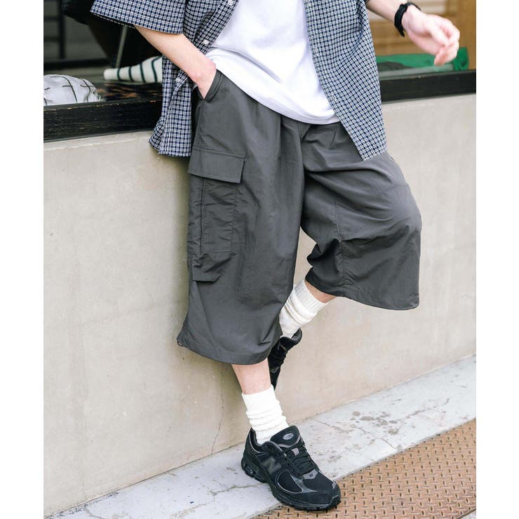 カーゴパンツ ハーフパンツ ナイロン | Rocky Monroe | 詳細画像7 