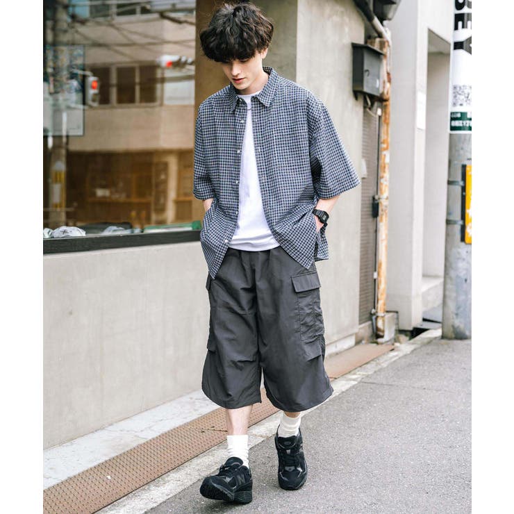 カーゴパンツ ハーフパンツ ナイロン | Rocky Monroe | 詳細画像9 