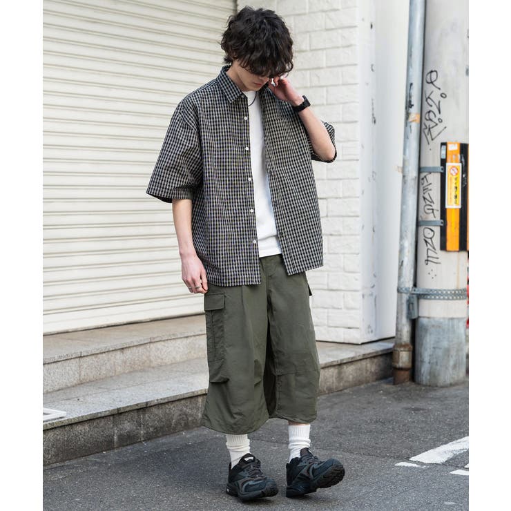 カーゴパンツ ハーフパンツ ナイロン | Rocky Monroe | 詳細画像18 