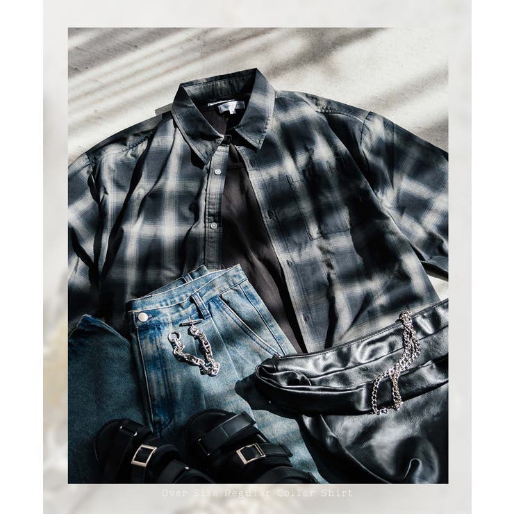 ビッグシャツ 半袖 オーバーサイズ | Rocky Monroe | 詳細画像42 