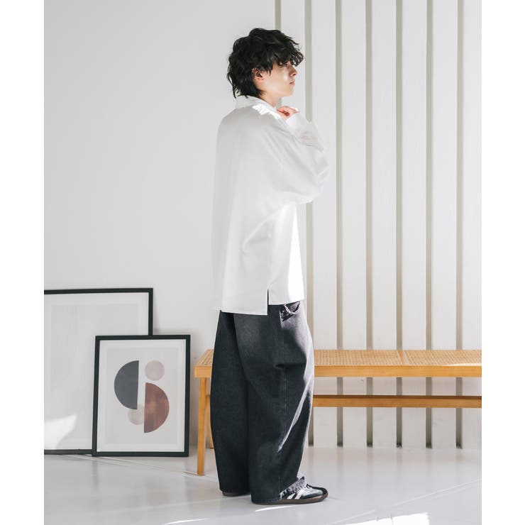 接触冷感 ビッグシャツ 長袖 | Rocky Monroe | 詳細画像8 