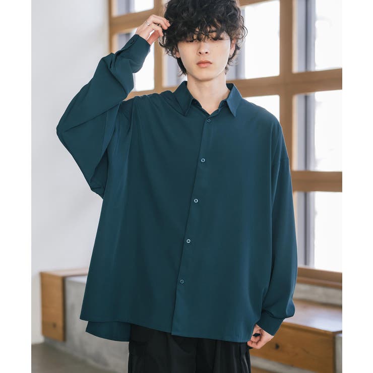 接触冷感 ビッグシャツ 長袖 | Rocky Monroe | 詳細画像20 