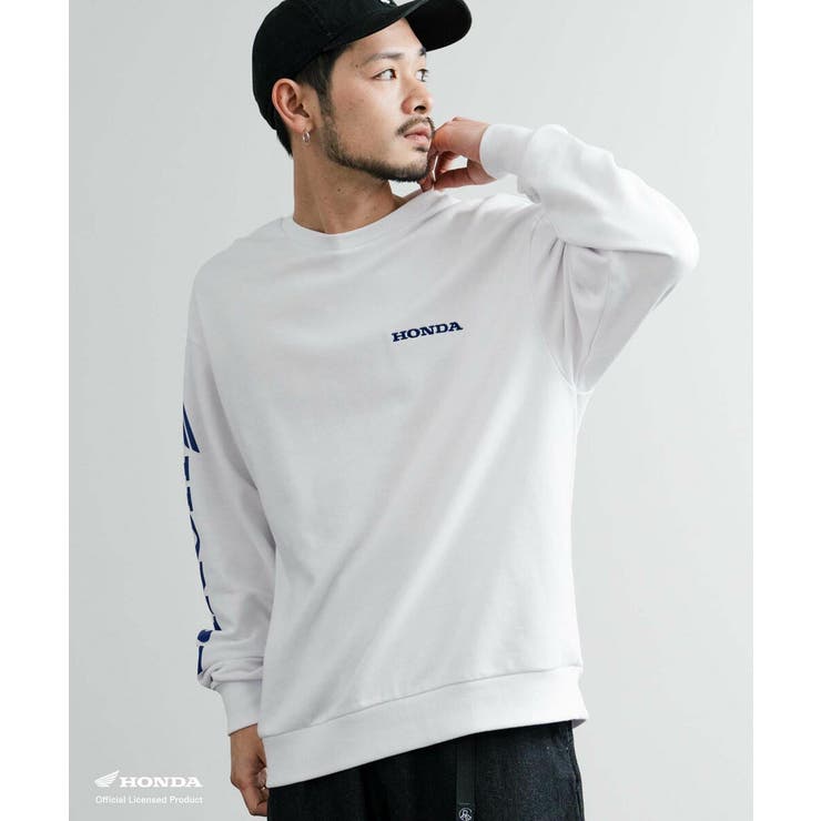 トレーナー ワッペン刺繍 裏毛[品番：OE000008548]｜Rocky Monroe