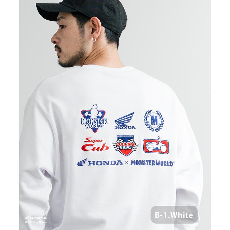 ロージーモンスター フラワーウールヤーンエンブレムスエット 刺繍