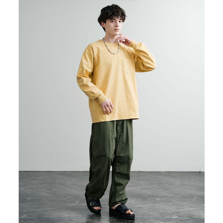 長袖Tシャツ オーバーサイズ ピグメント | Rocky Monroe | 詳細画像15 