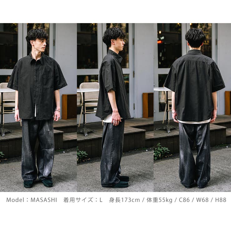半袖カジュアルシャツ ピグメント ブロード | Rocky Monroe | 詳細画像22 