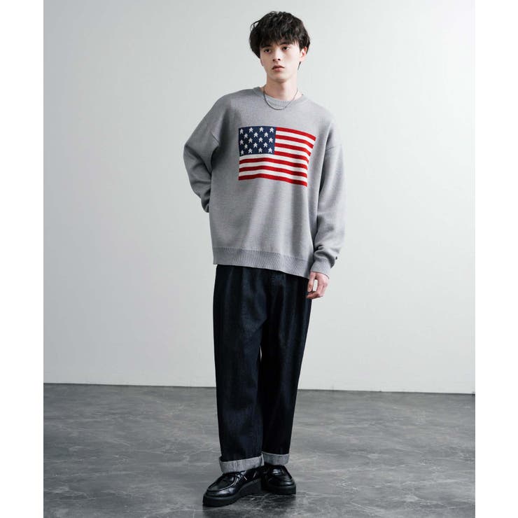 ニット セーター 国旗 | Rocky Monroe | 詳細画像6 