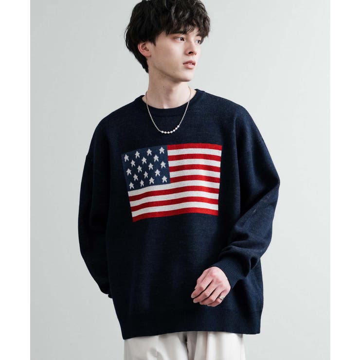 ニット セーター 国旗 | Rocky Monroe | 詳細画像8 