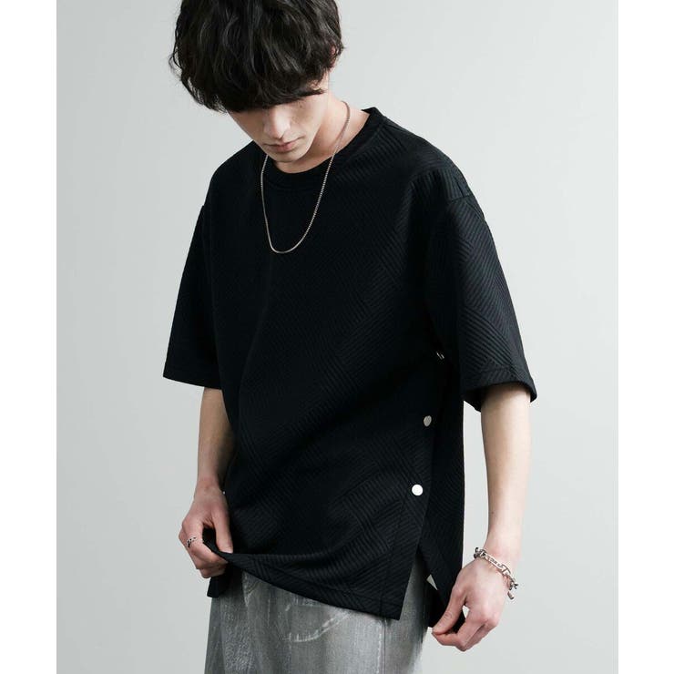 Tシャツ 半袖 サイドスナップ | Rocky Monroe | 詳細画像10 