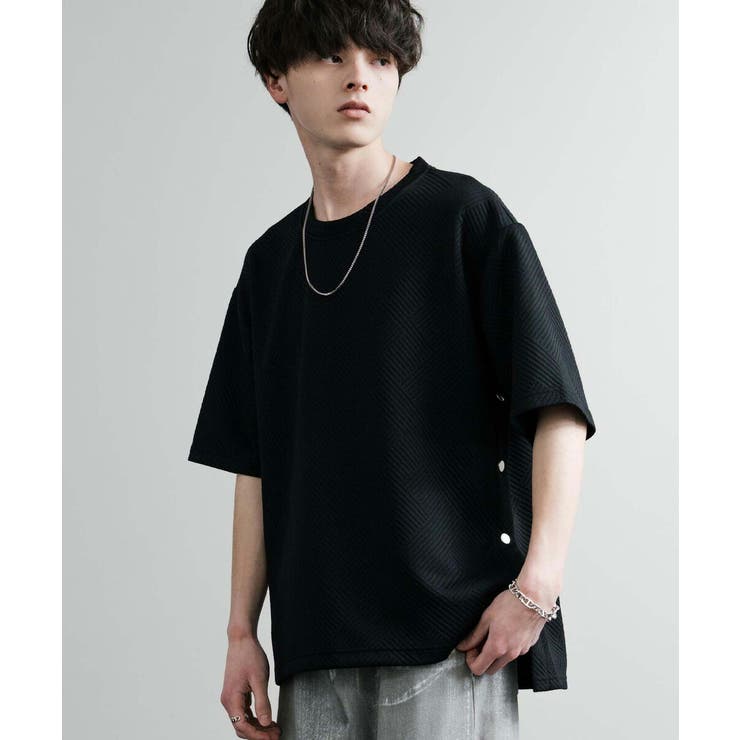 Tシャツ 半袖 サイドスナップ | Rocky Monroe | 詳細画像11 