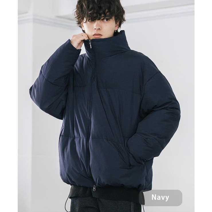 ダウンジャケット ハイブリッドファイバーダウン オーバーサイズ[品番