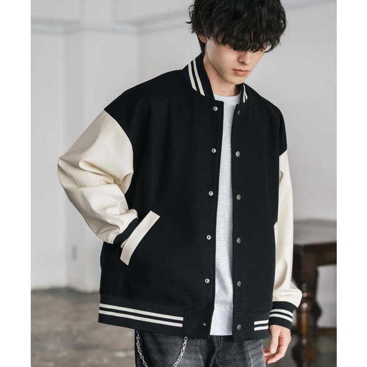 スタジャン ブルゾン アウター | Rocky Monroe | 詳細画像3 