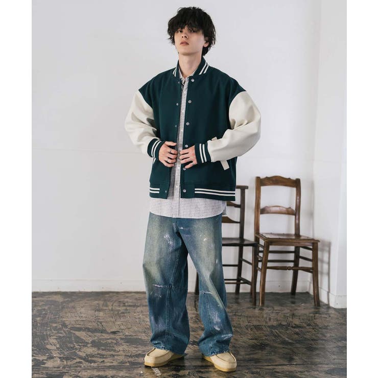 スタジャン ブルゾン アウター | Rocky Monroe | 詳細画像25 