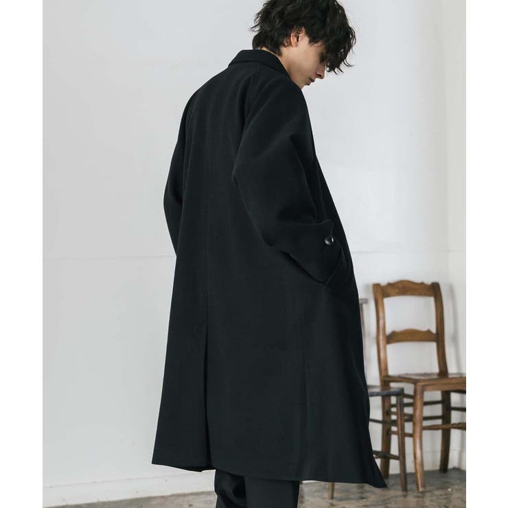 ステンカラーロングコート 2Way チンストラップ | Rocky Monroe | 詳細画像6 