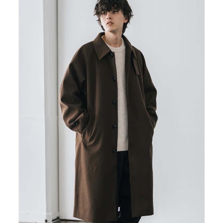 ステンカラーロングコート 2Way チンストラップ | Rocky Monroe | 詳細画像8 