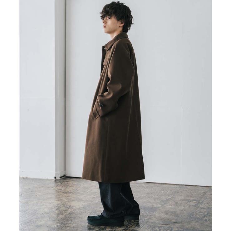 ステンカラーロングコート 2Way チンストラップ | Rocky Monroe | 詳細画像10 