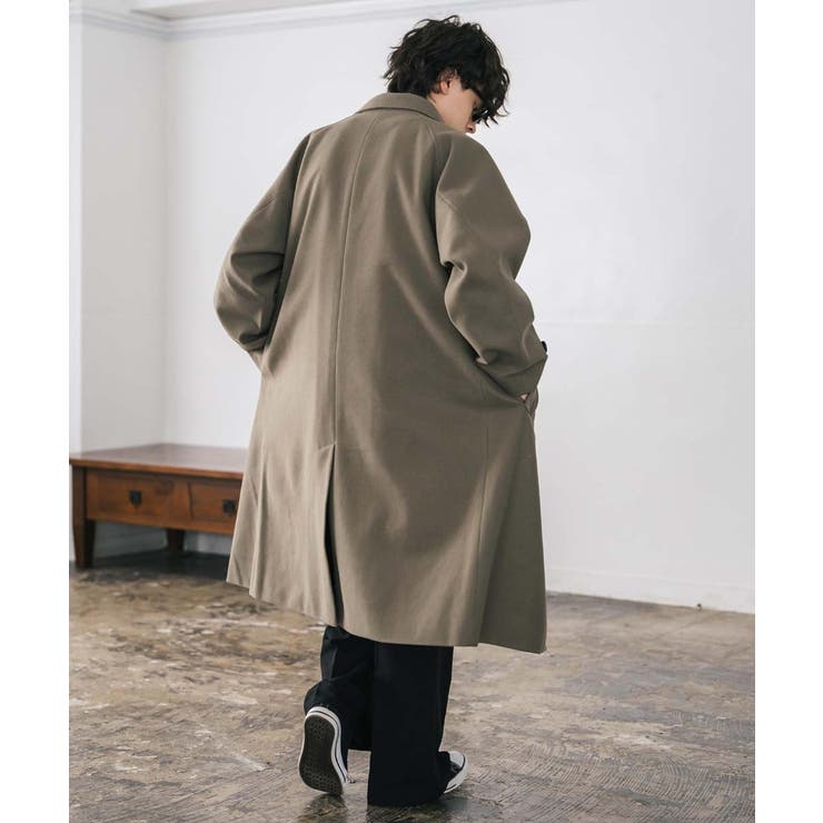 ステンカラーロングコート 2Way チンストラップ | Rocky Monroe | 詳細画像15 