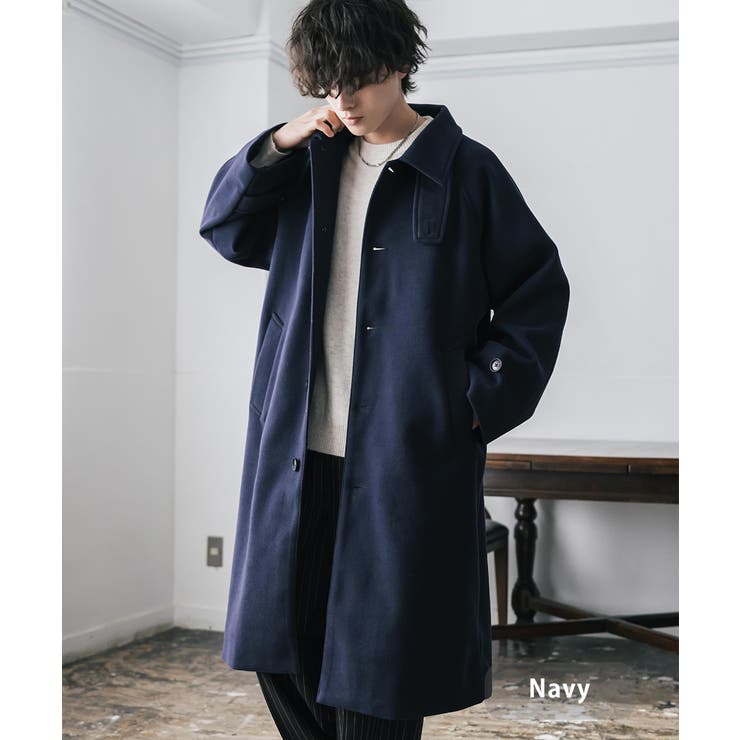 ステンカラーロングコート 2Way 新色追加[品番：OE000009001]｜Rocky