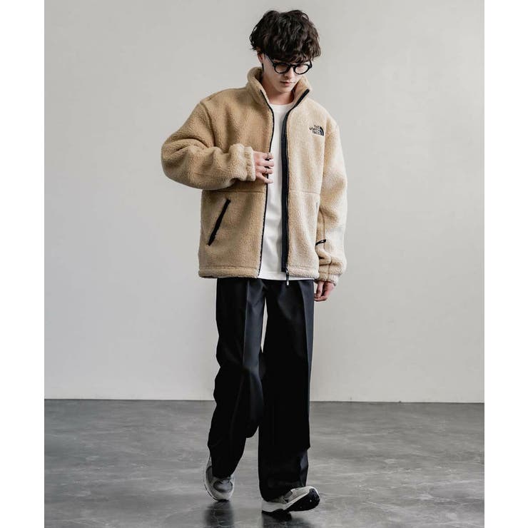 美品　ノースフェイス　ホワイトレーベル　 ボア　フリースビッグサイズ ノースフェイス ホワイトレーベル ボアジャケット[品番