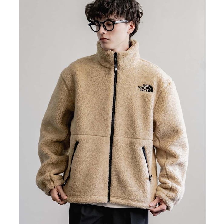 ノースフェイス　ホワイトレーベル　ボア　フリース　ジャケット　M waja ファッション 【ザ・ノースフェイス】ボアフリースパーカー