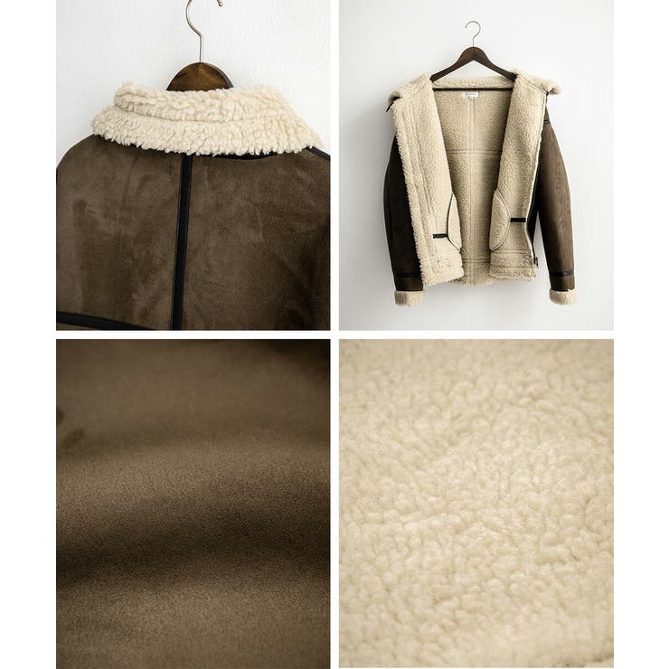 ブルゾン フェイクムートン 裏ボア | Rocky Monroe | 詳細画像22 