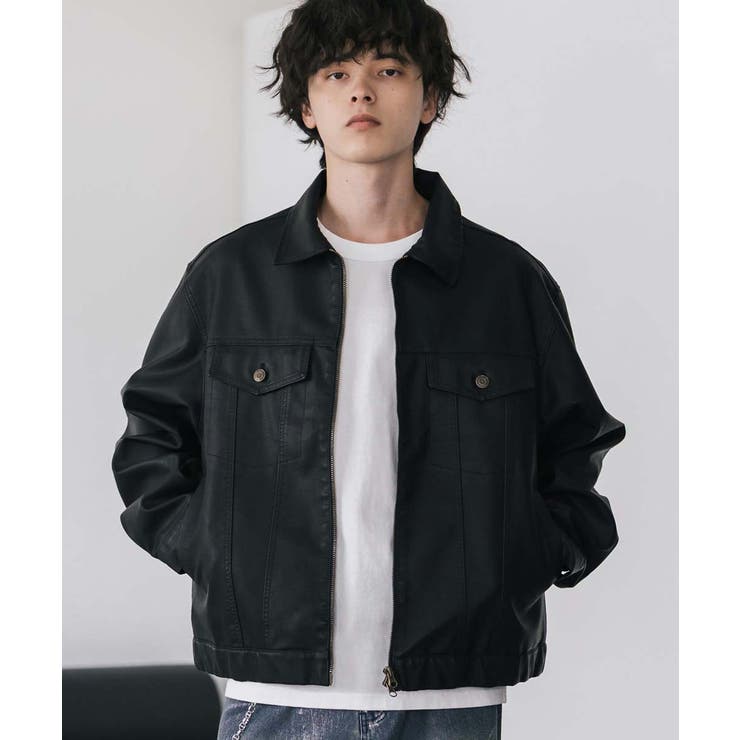 Gジャン 3rd PUレザー | Rocky Monroe | 詳細画像2 