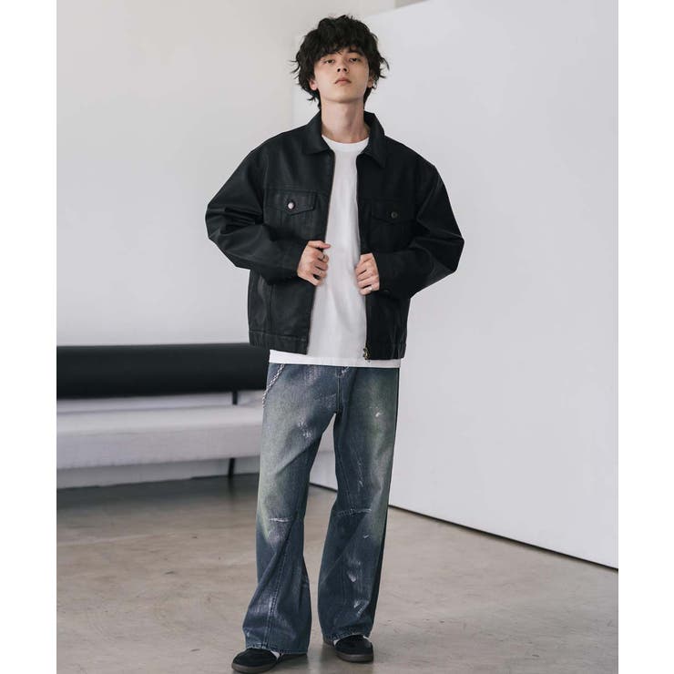 Gジャン 3rd PUレザー | Rocky Monroe | 詳細画像4 