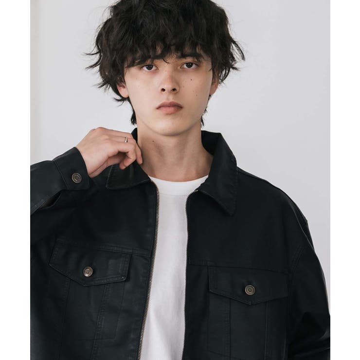 Gジャン 3rd PUレザー[品番：OE000008939]｜Rocky Monroe（ロッキー