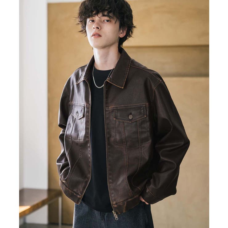 Gジャン 3rd PUレザー | Rocky Monroe | 詳細画像6 