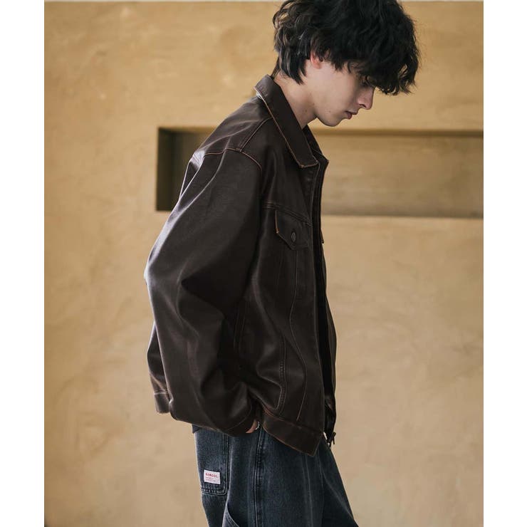 Gジャン 3rd PUレザー | Rocky Monroe | 詳細画像7 