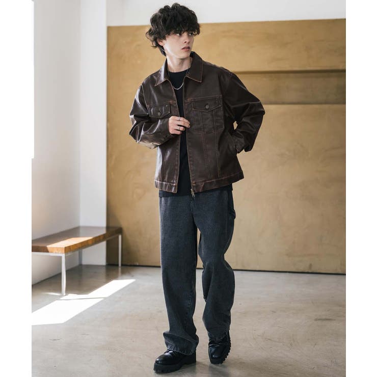 Gジャン 3rd PUレザー | Rocky Monroe | 詳細画像8 