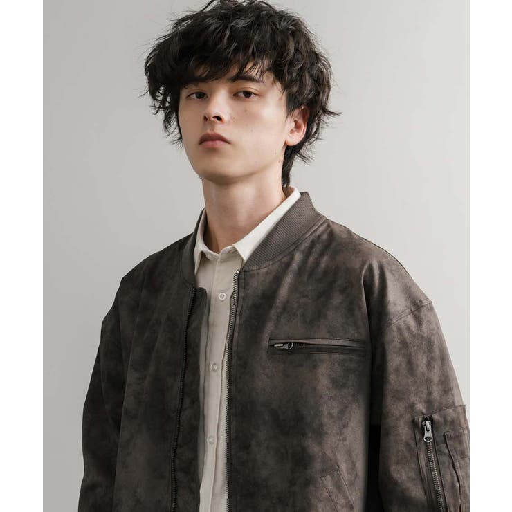 ブルゾン フライトジャケット 合成皮革 | Rocky Monroe | 詳細画像7 