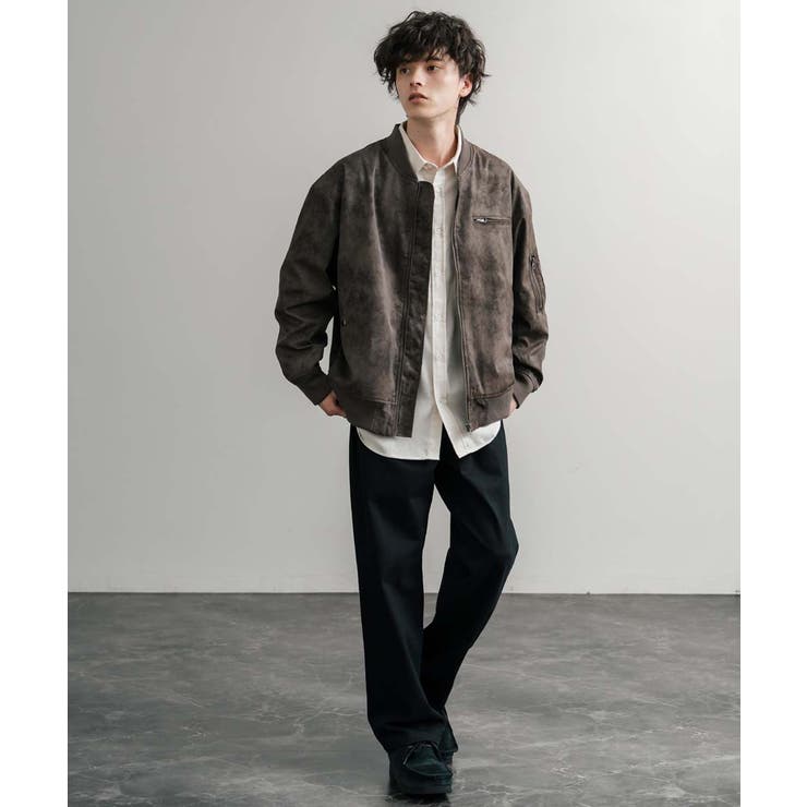 ブルゾン フライトジャケット 合成皮革 | Rocky Monroe | 詳細画像10 