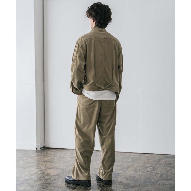 yuruli コーデュロイ セットアップ カーキ ジョージョー 様専用