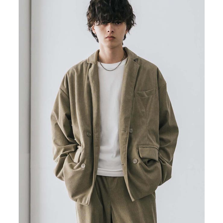 セットアップ コーデュロイ 中太コール[品番：OE000009008]｜Rocky