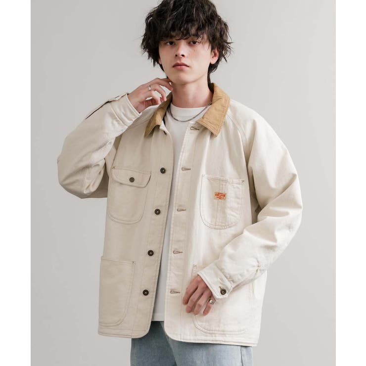 カバーオール デニムジャケット 裏フリース[品番：OE000009006]｜Rocky