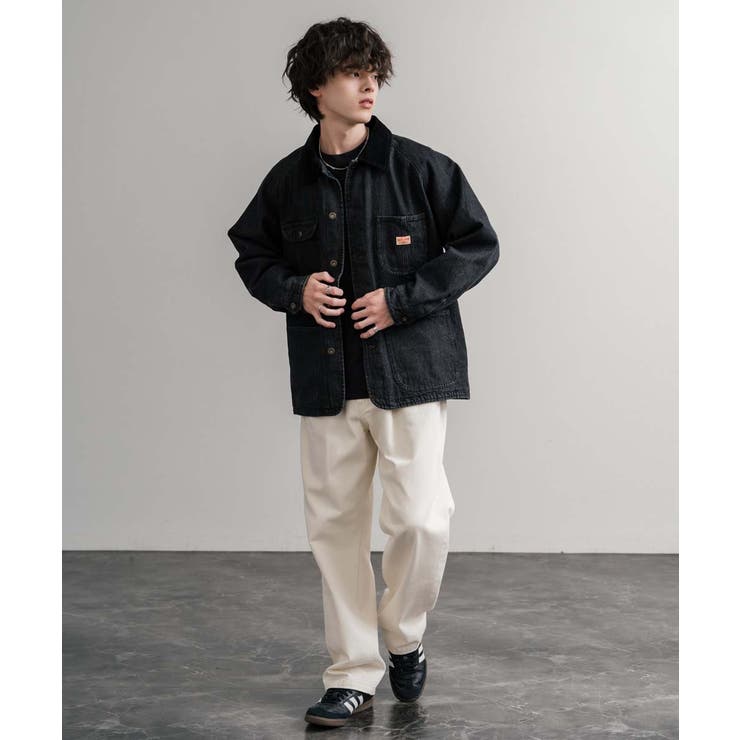 カバーオール デニムジャケット 裏フリース[品番：OE000009006]｜Rocky