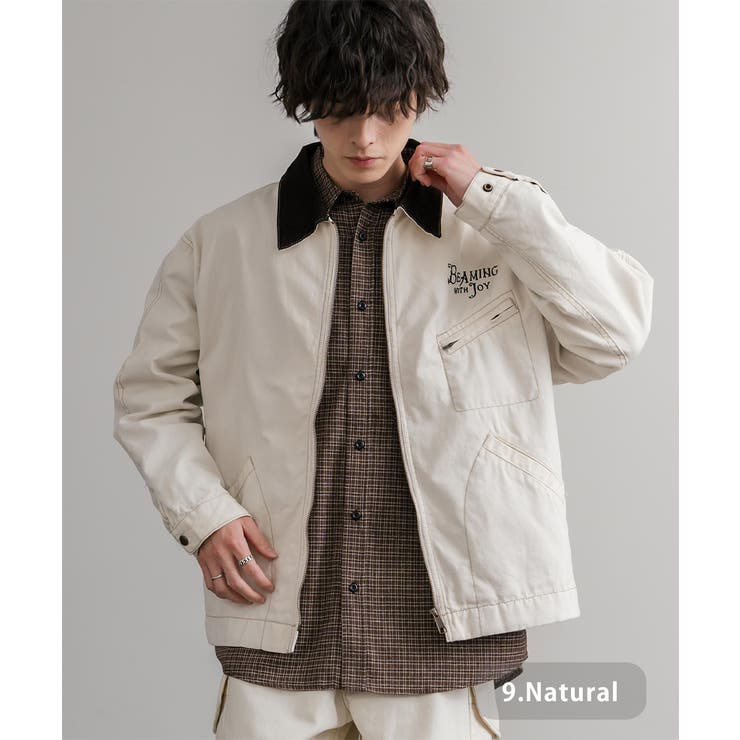 9.ナチュラル | KRIFFMAYER ワークジャケット ダック | Rocky Monroe