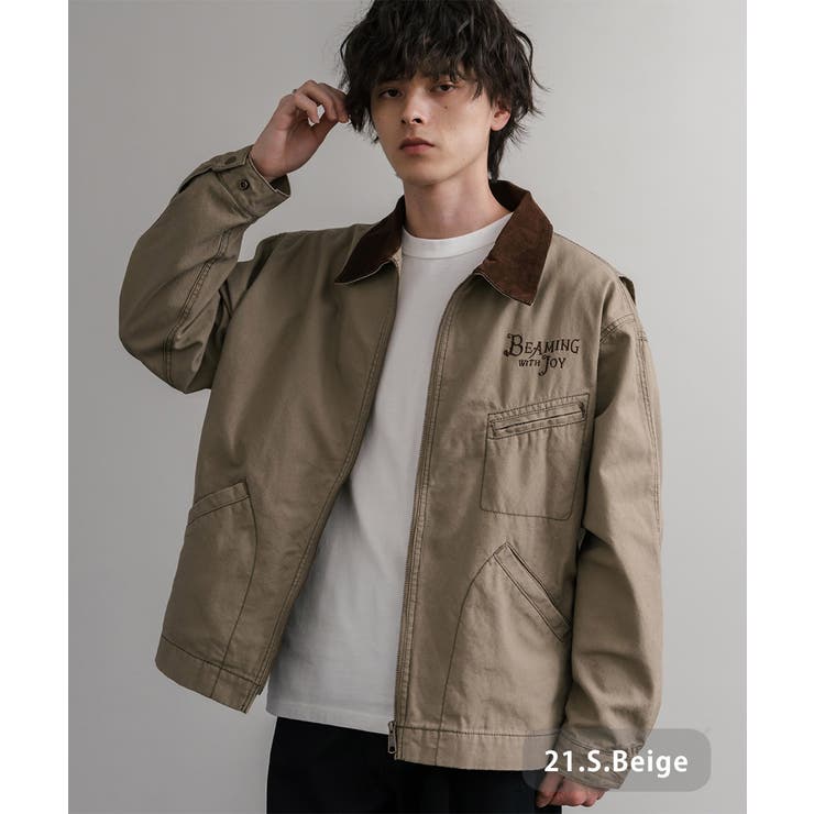 21.S.ベージュ | KRIFFMAYER ワークジャケット ダック | Rocky Monroe