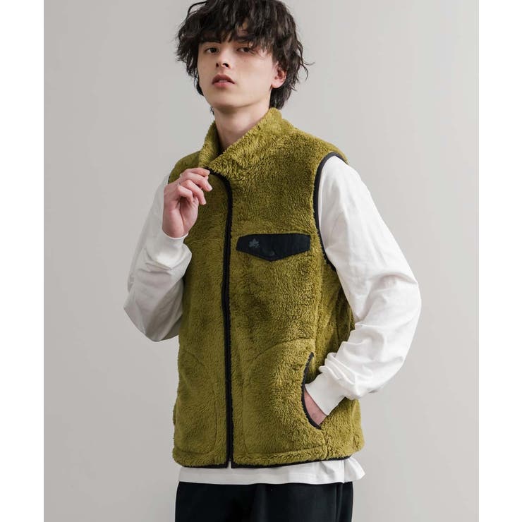 シャギーボアベスト 前開き LOGOS | Rocky Monroe | 詳細画像12 