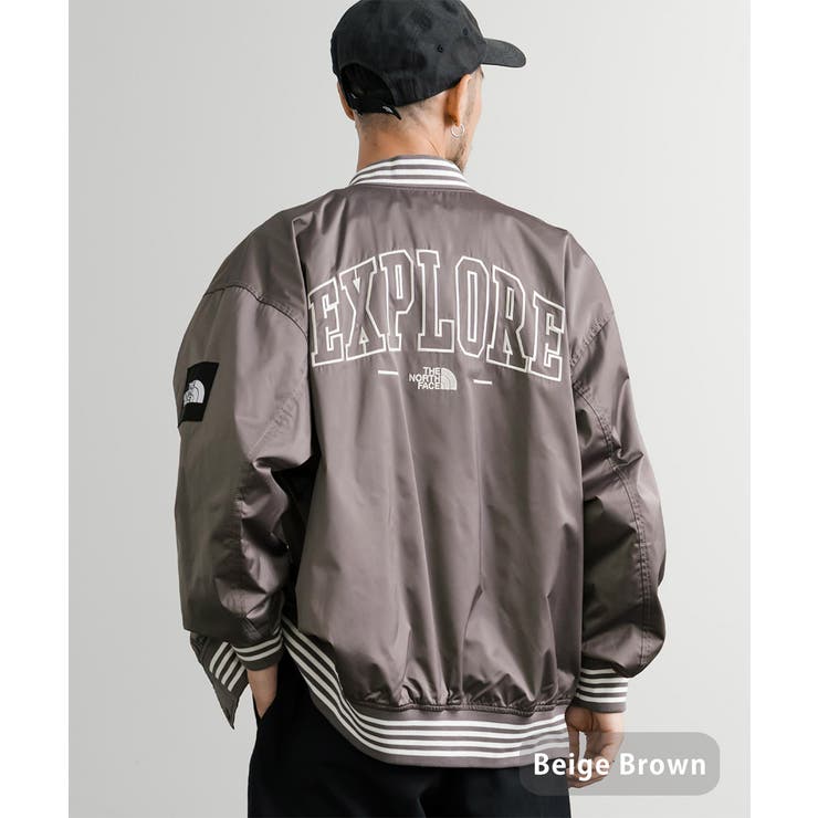 アルベロベロ　オフホワイト　レースジャケット THENORTHFACE WHITELABEL ボマージャケット[品番：OE000008847