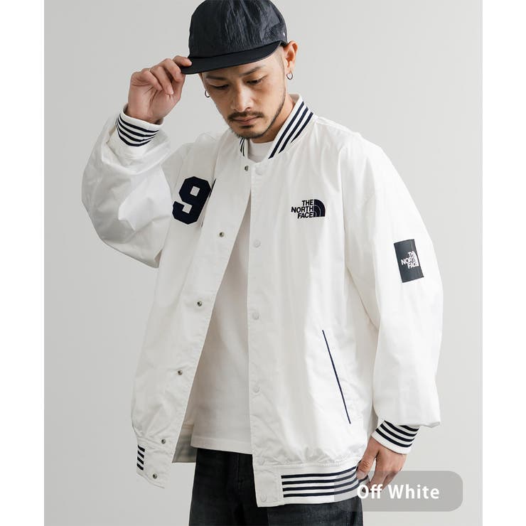 アルベロベロ　オフホワイト　レースジャケット THENORTHFACE WHITELABEL ボマージャケット[品番：OE000008847