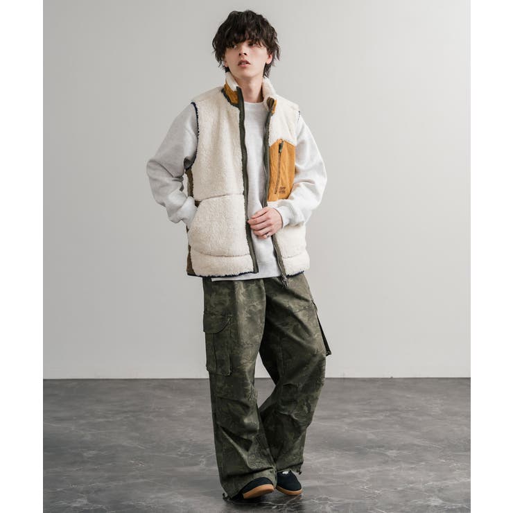 ボアベスト 前開き シャギーボア | Rocky Monroe | 詳細画像4 