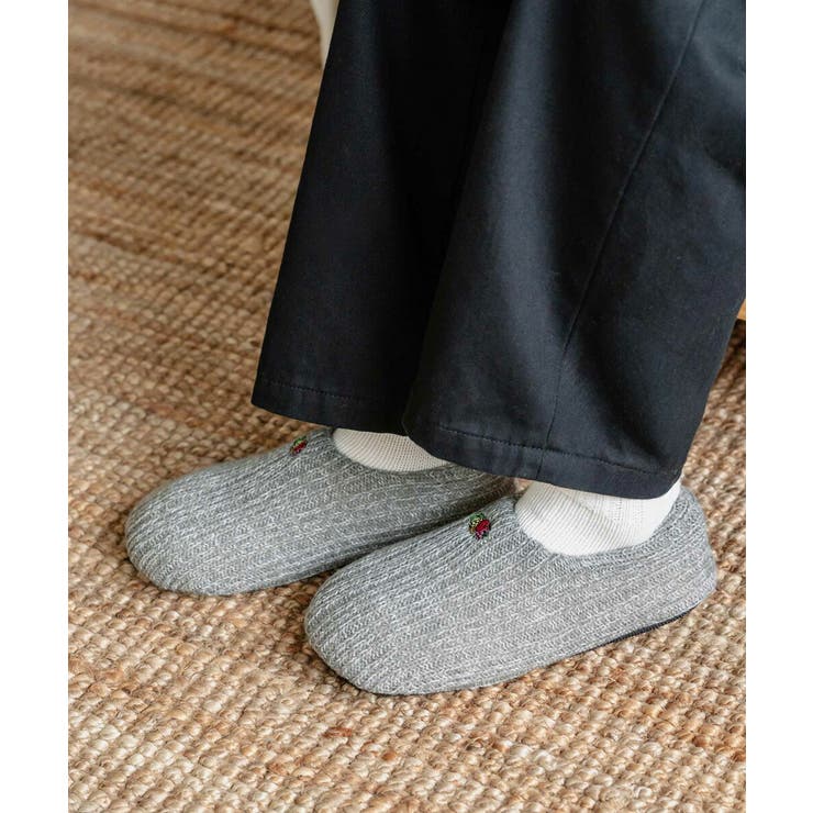 スリッパ 裏ボア ニット | Rocky Monroe | 詳細画像5 
