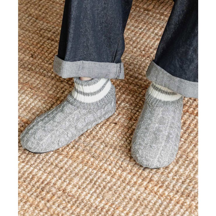 スリッパ 裏ボア ニット | Rocky Monroe | 詳細画像2 