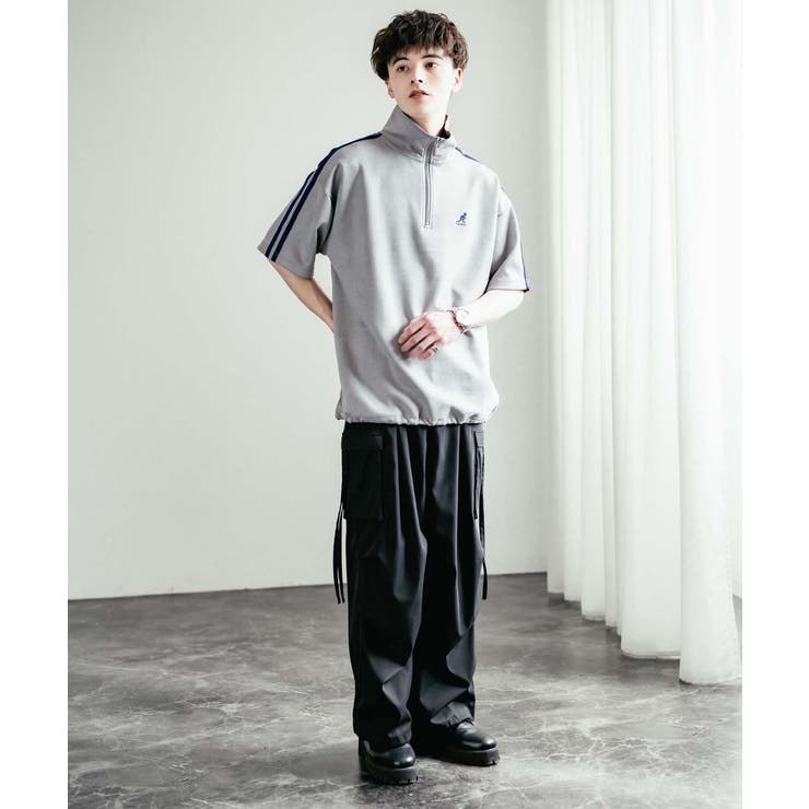 ガンバ大阪 ハーフジップジャケット M-L 長袖、半袖、パンツ O-XO コーコス信岡CO-COSの作業ユニフォーム 長袖ハーフジップAS-578